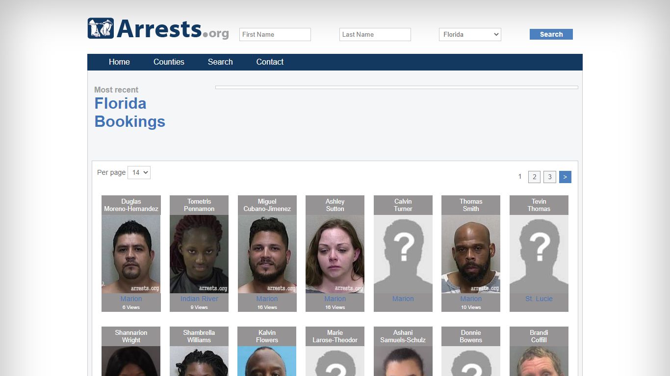 Florida Arrests and Inmate Search